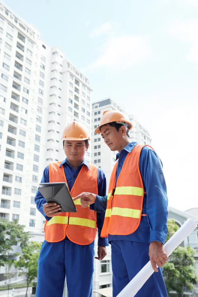 Business owners in a financial planning discussion